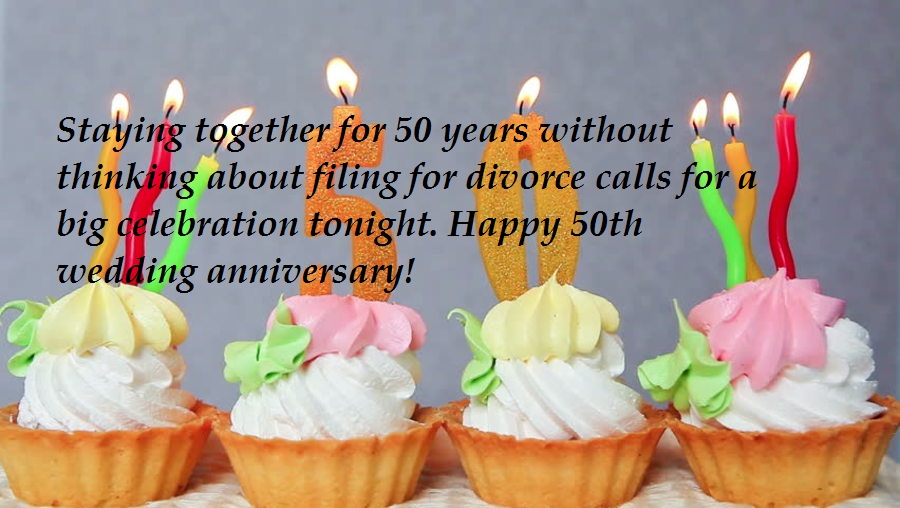 50th Wedding Anniversary Card Messages