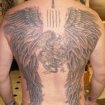 17 Attractive Angel Tattoo Design For Men