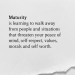 Attractive Maturity Quotes