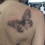 Beautiful Back Tattoo Design For Girls