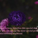 Belated Birthday Wishes For Friend
