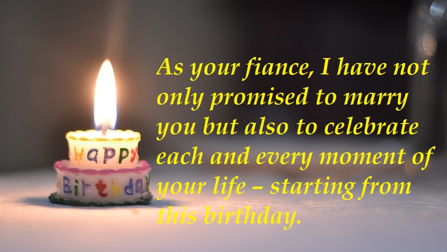 Best Birthday Wishes For Fiance
