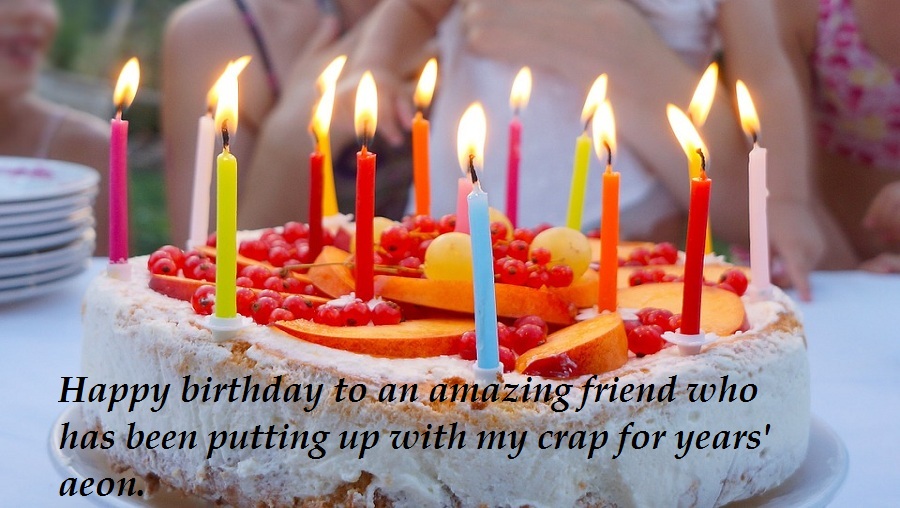 Birthday Message To A Friend