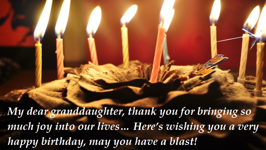 Birthday Wishes Messages For Granddaughter