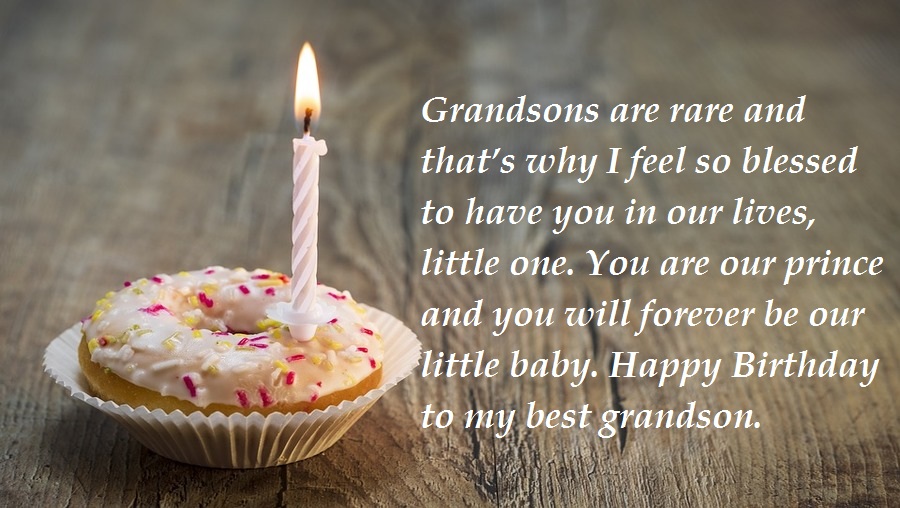 Birthday Wishes and Messages For Grandson
