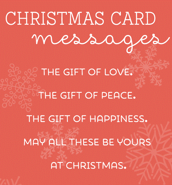 Amazing Christmas Card Quotes