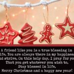 20 Beautiful Christmas Messages For Friend