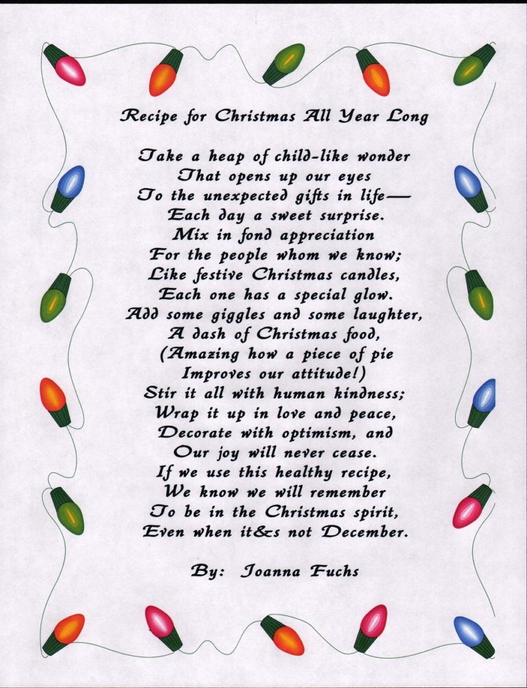 20 Top Christmas Poems