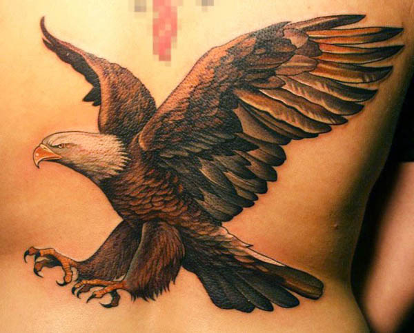 Eagle Tattoo Design For Women