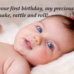 First Birthday Messages and Wishes For Baby Girls and Boys