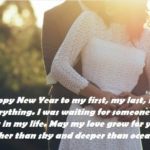 Happy New Year Wishes To My Love