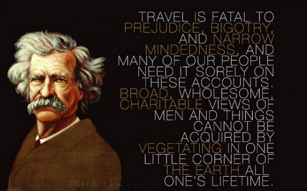 Travel Quotes from Mark Twain