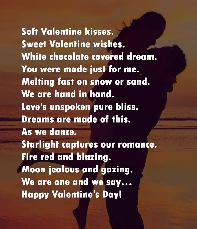 19 Valentines Day Poems For Boyfriends