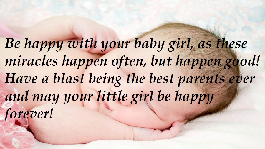 Wishes For New Born Baby Girl